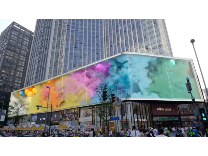 Outdoor 3D LED screen leads the improvement of energy consumption